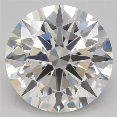 4.04ct F VVS2 Rare Carat Ideal Cut Round Lab Grown Diamond