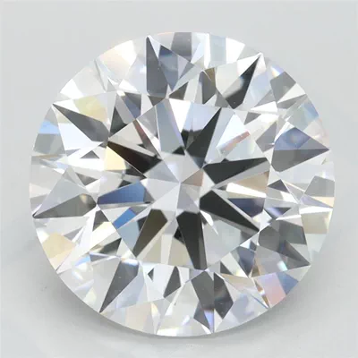 3.52ct D FL Rare Carat Ideal Cut Round Lab Grown Diamond