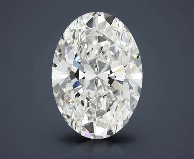 1.59ct E VS2 Rare Carat Ideal Cut Oval Lab Grown Diamond