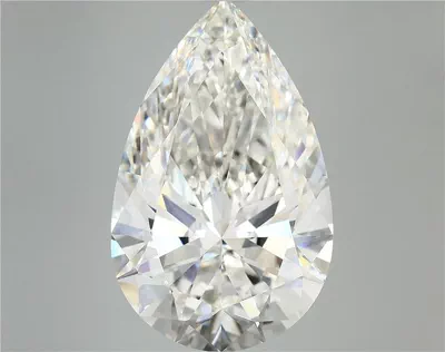 12.31ct G VVS2 Rare Carat Ideal Cut Pear Lab Grown Diamond