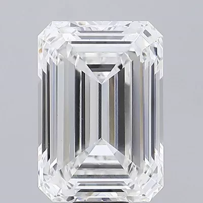 18.05ct F VVS2 Rare Carat Ideal Cut Emerald Lab Grown Diamond