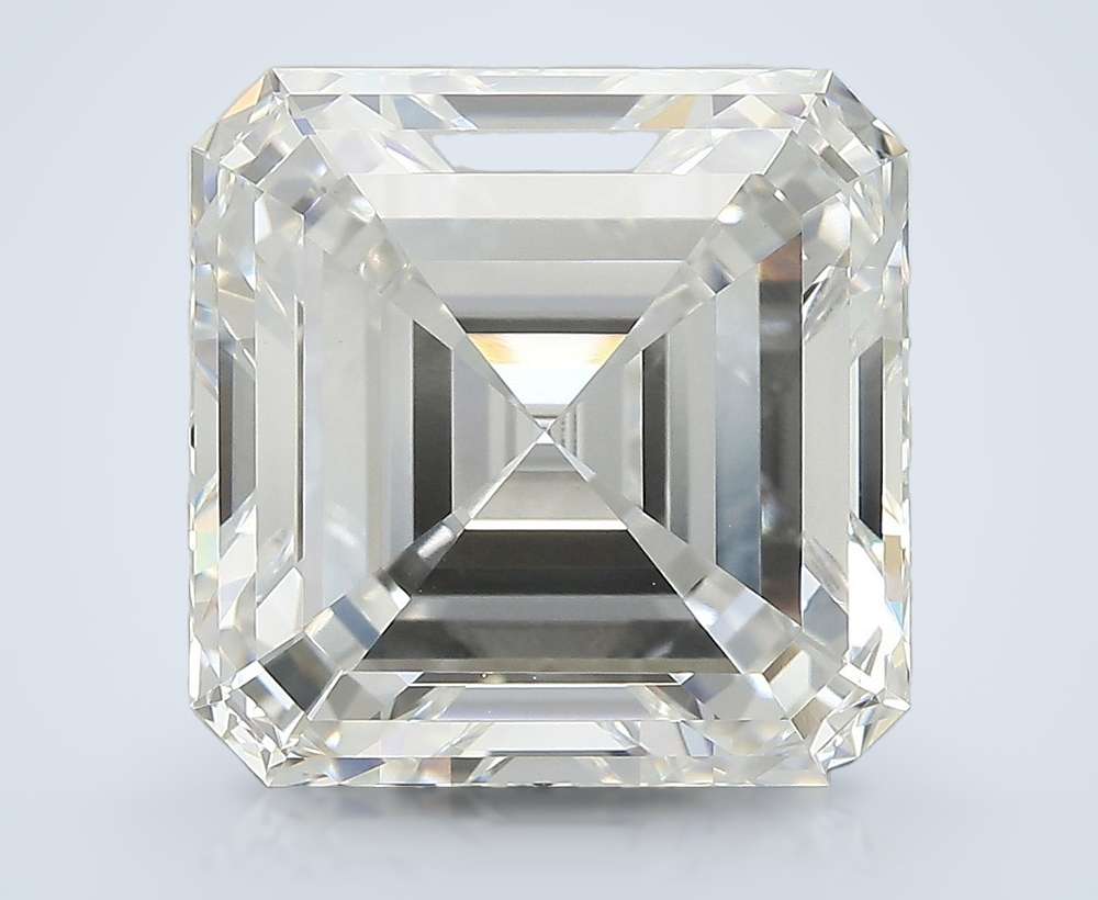 10.84ct F VVS2 Very Good Cut Asscher Lab Grown Diamond