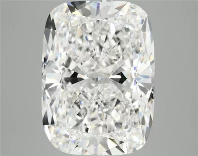 8.18ct F VVS2 Rare Carat Ideal Cut Cushion Lab Grown Diamond