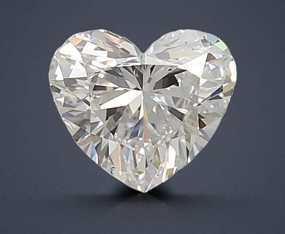 1.29ct D VS2 Excellent Cut Heart Lab Grown Diamond