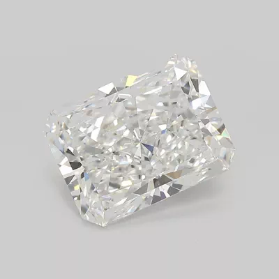 5.05ct E VVS2 Rare Carat Ideal Cut Radiant Lab Grown Diamond