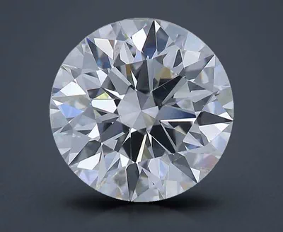 4.40ct F VVS2 Rare Carat Ideal Cut Round Diamond