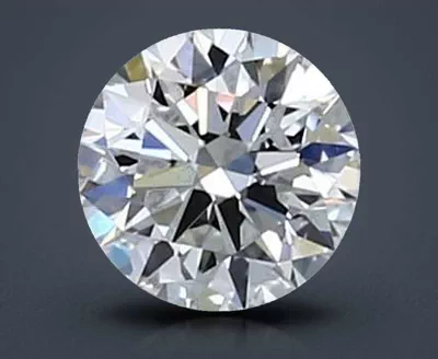 0.43ct H VVS1 Rare Carat Ideal Cut Round Diamond