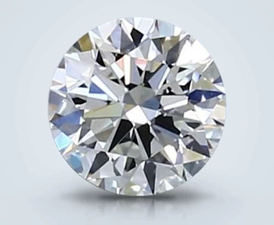 0.43ct H VVS1 Rare Carat Ideal Cut Round Diamond