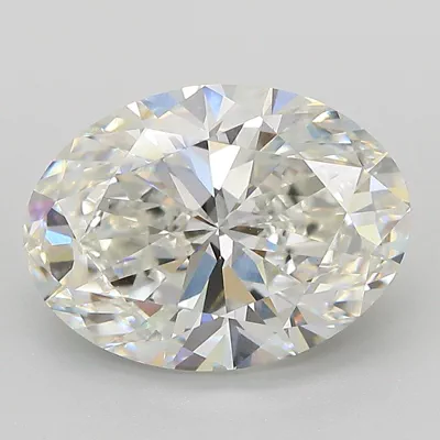 4.10ct G VVS2 Rare Carat Ideal Cut Oval Lab Grown Diamond