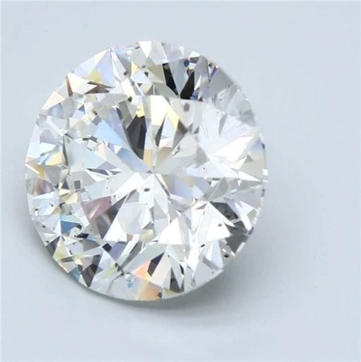 10.03ct G SI2 Rare Carat Ideal Cut Round Diamond