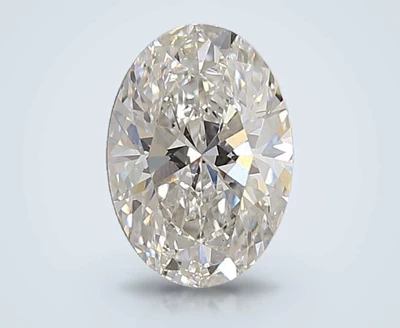 1.40ct F VS2 Rare Carat Ideal Cut Oval Lab Grown Diamond