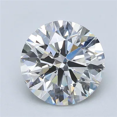 4.00ct H VS2 Rare Carat Ideal Cut Round Diamond