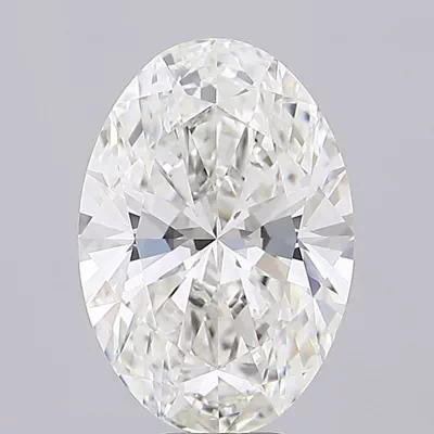 10.07ct G VVS2 Rare Carat Ideal Cut Oval Lab Grown Diamond