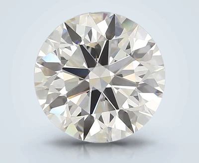 3.01ct K VVS2 Rare Carat Ideal Cut Round Diamond
