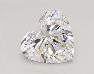 4.08ct D VS1 Rare Carat Ideal Cut Heart Lab Grown Diamond