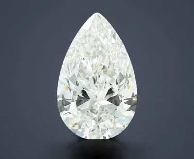 15.02ct F VVS2 Rare Carat Ideal Cut Pear Lab Grown Diamond