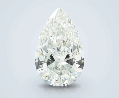 15.02ct F VVS2 Rare Carat Ideal Cut Pear Lab Grown Diamond