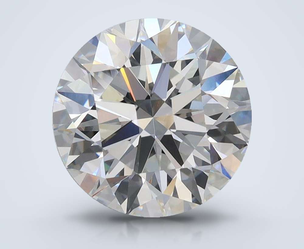 3.03ct F VVS1 Rare Carat Ideal Cut Round Lab Grown Diamond
