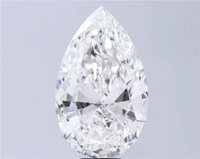 14.01ct F VVS2 Rare Carat Ideal Cut Pear Lab Grown Diamond