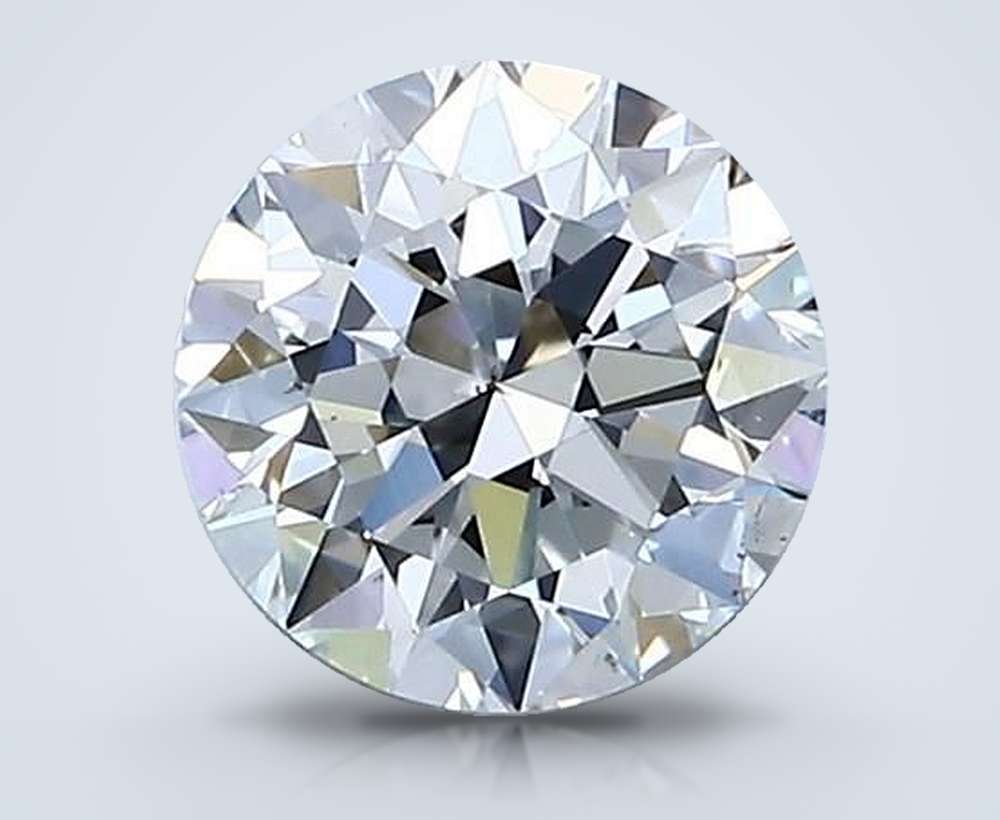 1.00ct F VS2 Rare Carat Ideal Cut Round Diamond