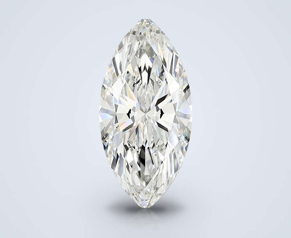 12.13ct F VVS2 Rare Carat Ideal Cut Marquise Lab Grown Diamond