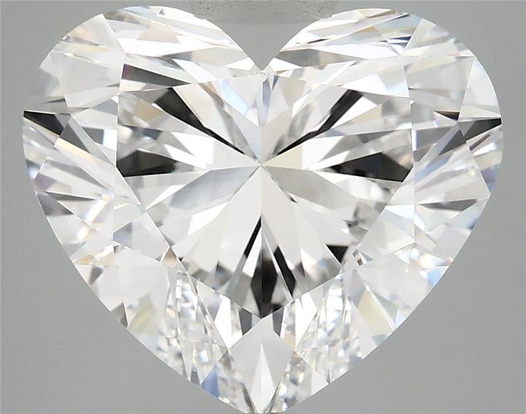 6.02ct E VVS2 Rare Carat Ideal Cut Heart Lab Grown Diamond