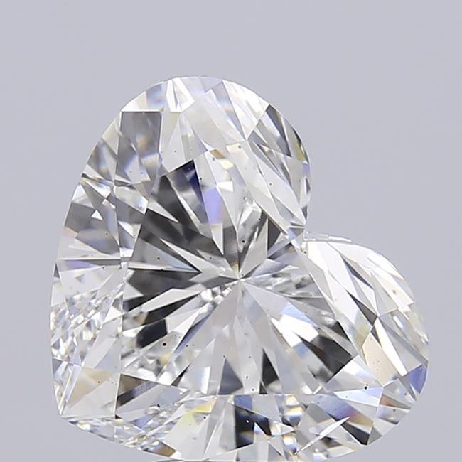 8.02ct E SI1 Rare Carat Ideal Cut Heart Lab Grown Diamond