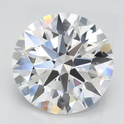 2.06ct D IF Rare Carat Ideal Cut Round Lab Grown Diamond