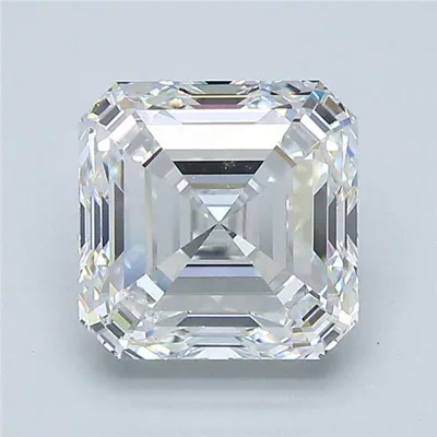 2.72ct G VS1 Excellent Cut Asscher Diamond