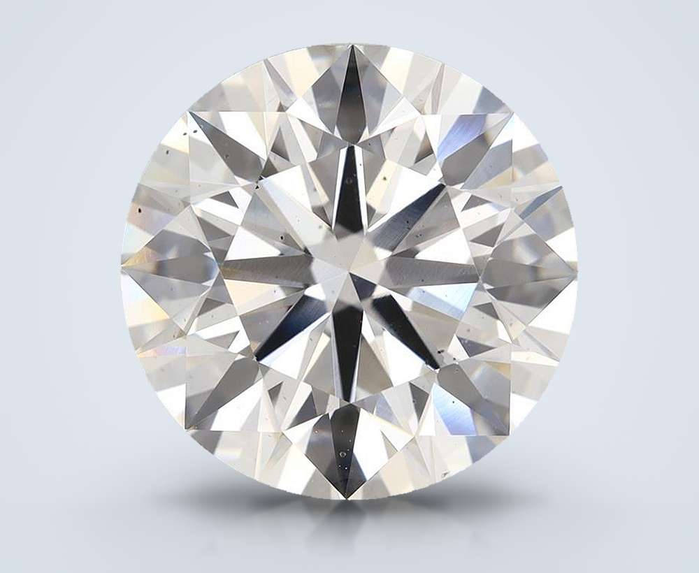 9.73ct H SI1 Rare Carat Ideal Cut Round Lab Grown Diamond