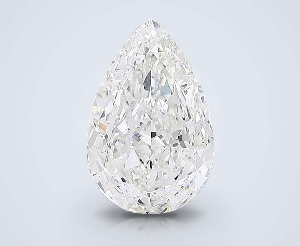 23.21ct F VS1 Very Good Cut Pear Lab Grown Diamond