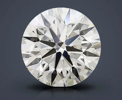 2.54ct J VS1 Excellent Cut Round Lab Grown Diamond