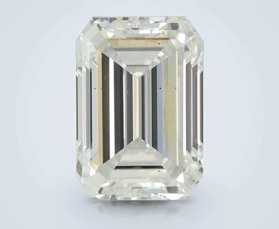 4.93ct E VS2 Rare Carat Ideal Cut Emerald Lab Grown Diamond