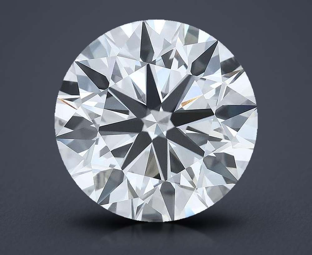 9.09ct F VVS2 Rare Carat Ideal Cut Round Lab Grown Diamond