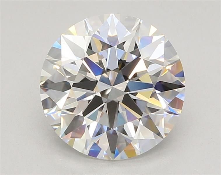 3.03ct F VVS2 Rare Carat Ideal Cut Round Lab Grown Diamond