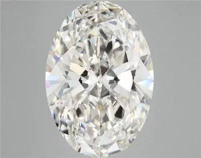 10.23ct H VS1 Rare Carat Ideal Cut Oval Lab Grown Diamond