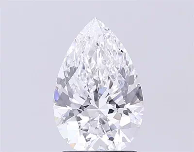 1.49ct F VS1 Rare Carat Ideal Cut Pear Lab Grown Diamond