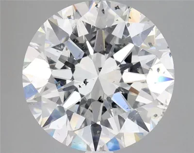 3.01ct F SI2 Excellent Cut Round Diamond
