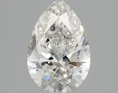 1.38ct G SI1 Rare Carat Ideal Cut Pear Lab Grown Diamond