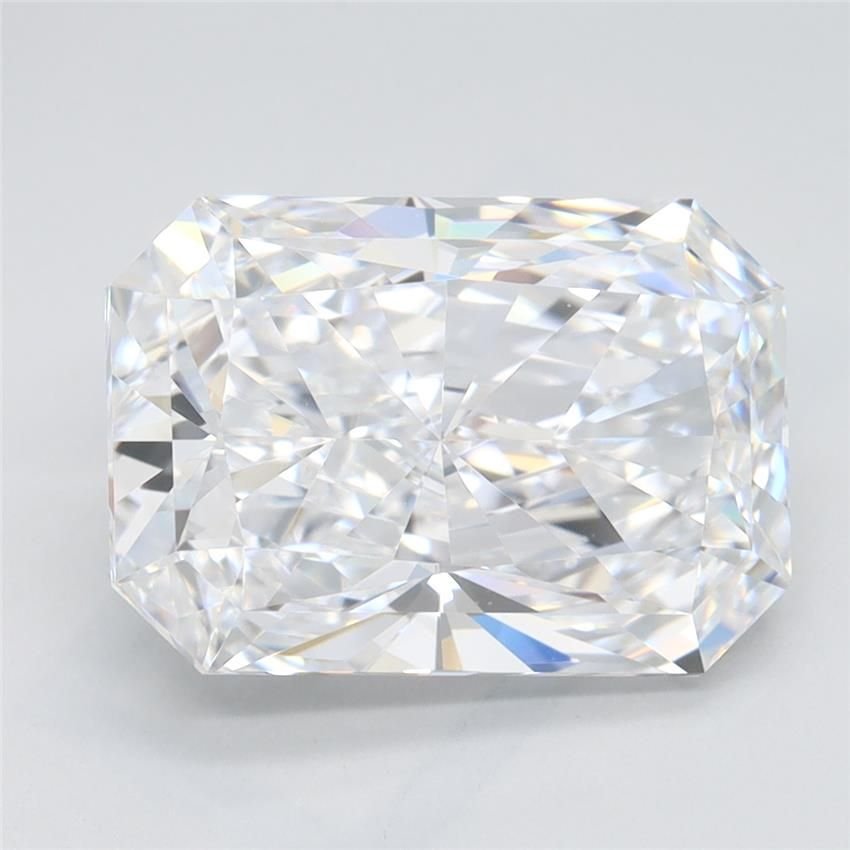 4.29ct D VVS2 Rare Carat Ideal Cut Radiant Lab Grown Diamond