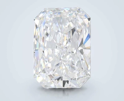 4.29ct D VVS2 Rare Carat Ideal Cut Radiant Lab Grown Diamond