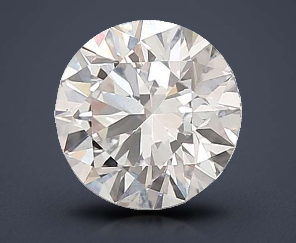 1.06ct H VS1 Rare Carat Ideal Cut Round Lab Grown Diamond