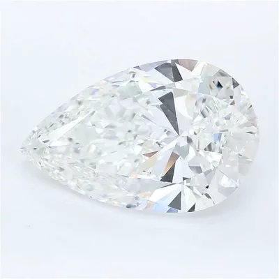 10.99ct F VVS2 Very Good Cut Pear Lab Grown Diamond