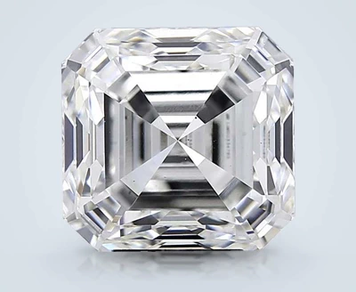 7.03ct G VS2 Very Good Cut Asscher Lab Grown Diamond