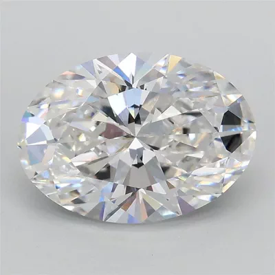2.52ct E VVS2 Rare Carat Ideal Cut Oval Lab Grown Diamond
