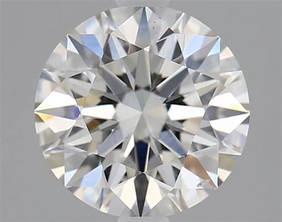 1.57ct G VS2 Rare Carat Ideal Cut Round Lab Grown Diamond