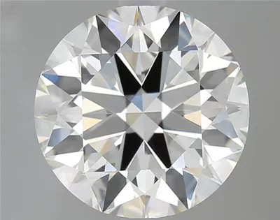 4.16ct H VVS2 Rare Carat Ideal Cut Round Diamond