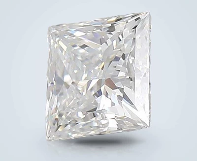 1.54ct E VVS2 Rare Carat Ideal Cut Princess Lab Grown Diamond