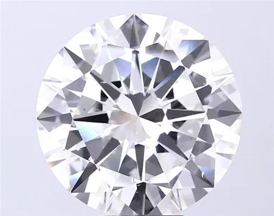 9.02ct F VS2 Very Good Cut Round Lab Grown Diamond