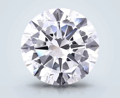 9.02ct F VS2 Very Good Cut Round Lab Grown Diamond